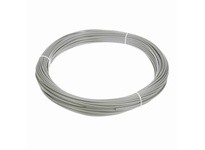 System Plast VG-P105R-250 Bar Cap, 0.25" Width x 0.33" Height x 250' Length, White UHMW-PEBar Cap, 0.25" Width x 0.33" Height x 