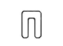 System Plast VG-P116SBC-250 Bar Cap, 0.25" Width x 0.34" Height x 250' Length | White UHMW-PE