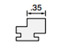 System Plast VG-P375-10 Chain and Cable Guide Chain Guide, 10' Length, Green UHMW-PEChain and Cable Guide Chain Guide, 10' Lengt