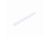 System Plast VG-P38HD-20 Bar Cap, 0.75" Width x 0.75" Height x 20' Length, White UHMW-PEBar Cap, 0.75" Width x 0.75" Height x 20