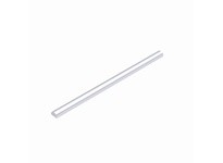 System Plast VG-S58HR-20 Round and Half Round Bar Half Round Rod, 0.625" Width x 20' Length x 240" Length, Stainless Steel Stain
