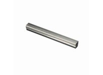 System Plast VG-SSM-SD-10 Conical Guides Modified Flat Guide Rail, 0.67" Width x 0.67" Height x 120" Length, Black Nolu-SDConica