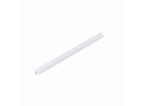 System Plast VG-SSR-10 0.67"W X 0.67"H X 120"L White UHMW-PE Round Rail Guide