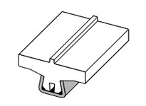 System Plast VG-SST-1.70-NS-10 Conical Guides Tee Guide Rail | Industrial Supplies
