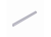 System Plast VG-SSWF-1.25-10 Conical Guides Wide Flat Guide Rail, 1.25" Width x 0.69" Height x 120" Length, White UHMW-PEConical