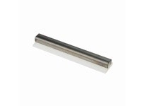 System Plast VG-SSWFS-1.25-10 Conical Guides Wide Flat Guide Rail, 1.25" Width x 0.69" Height x 120" Length, White UHMW-PEConica