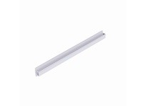 System Plast VG-SSWFS-1.25-20 Conical Guides Wide Flat Guide Rail, 1.25" Width x 0.69" Height x 240" Length, White UHMW-PEConica