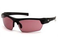 Pyramex Venture Gear Tensaw VGSB327T Safety Glasses | Smoke Vermillion Lens