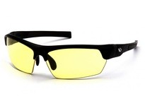 Pyramex Venture Gear Tensaw VGSB330T Safety Glasses Yellow Anti-Fog Lens with Black FrameVenture Gear Tensaw Safety Glasses Yell