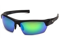 Pyramex Venture Gear Tensaw VGSB331 Safety Glasses Green Mirror Polarized Lens with Black FrameVenture Gear Tensaw Safety Glasse