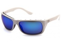 Pyramex Venture Gear Vallejo VGSW965T Safety Glasses | Ice Blue Lens & White Frame