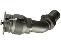 Dixon VR4040CS-ALS45 Vapor Recovery Coupler x 45° Swivel Hose Shank