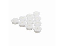 System Plast VRE-640-1540-12 Roller End Bearings, ABS, 0.92" Length, Series VRE-640Roller End Bearings, ABS, 0.92" Length, Serie