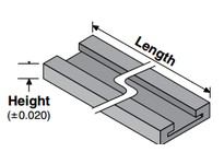 System Plast VT-S-980-T-24-0325 Curved and Straight Tracks | NOLU-S | 24" Radius | 3.75" Width