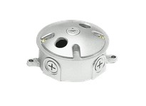 RAB VX3 WEATHERPROOF ROUND BOX + 3 1/2 HOLE COVER | Durable Electrical Enclosure