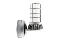 RAB VXBRLED26NDG/UP/PCS VAPORPROOF UPLIGHT 13W Neutral PCS Wall Bracket Frosted GL & GD