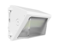 RAB W22-S-30W/E WALLPACK SMALL 30/25/20/15W 3000K/4000K/5000K BATTERY BACKUP ADJUSTABLE THROW WHITE
