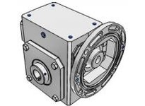 Hub City 0230-04810 15:1 Ratio, Cast Iron Single-Reduction Worm Reducer, 0.625" Input Diameter, 1.188" Output Diameter, C-Face Q