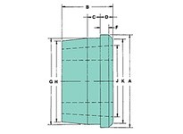 US Tsubaki W45 WA45 TL HUB (4545)