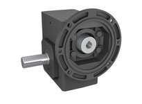 Hub City 0230-06014 40:1 Ratio, Cast Iron Single-Reduction Worm Reducer, 0.625" Input Diameter, 1.125" Output Diameter, C-Face Q