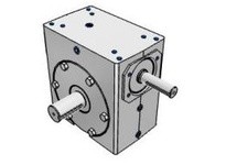 Hub City 0230-06978 15:1 Ratio, Cast Iron Single-Reduction Worm Reducer, 0.75" Input Diameter, 1.250" Output Diameter, Shaft Inp