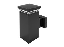 RAB WBLED18Y/PCS2 Arch SCONCE Square 18W Warm LED Wall Mount | Bronze Finish