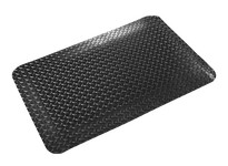 Crown WD 3435BK 550 Series Workers-Delight Deck Plate Ultra Black 3 Feet x 5 Feet (Priced per 1 EA)