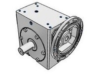 Hub City 0230-07173 30:1 Ratio, Cast Iron Single-Reduction Worm Reducer, 0.625" Input Diameter, 1.250" Output Diameter, C-Face Q