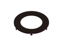 RAB WFRL-TRIM-4R-BRS Recessed Downlights WFRL Trim | Edge-Lit Wafer 4 Inch Bronze