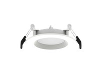 RAB WFRL3R69CCT120WB WAFER FA 3" ROUND 6W 400LM CRI90 5CCT 120V TRIAC BAFFLE WHITE