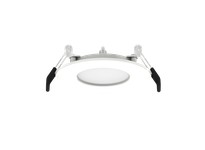 RAB WFRL3R69CCT120WS RECESSED DOWNLIGHTS 420 LUMENS WAFER EDGE-LIT 6W 3 INCHES ROUND 90CRI ADJUSTABLE 2700/3500/4000/5000K 120V 