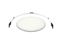 RAB WFRL6R149FA120WS 1200 Lumens Wafer Edge-Lit 14W 6" Round 90CRI Adjustable 2700/3500/4000/5000K 120V White Smooth Recessed Do