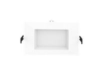 RAB WFRL6S139FA120WB WAFER FA 6" SQUARE 13W 800LM CRI90 5CCT 120V TRIAC BAFFLE WHITE