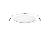RAB WFRL8R239FADWS RECESSED DOWNLIGHTS 1800 LUMENS WAFER EDGE-LIT 8W 8 INCHES ROUND 90CRI ADJUSTABLE 2700/3500/4000/5000K 277V W