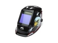 Pyramex LEADHEAD WHAM3030AE American Eagle Autodarkening Welding Helmet Manual 98x87mmLEADHEAD American Eagle Autodarkening Weld