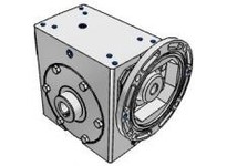 Hub City 0230-07396 7.5:1 Ratio, Cast Iron Single-Reduction Worm Reducer, 1.125" Input Diameter, 1.000" Output Diameter, C-Face 
