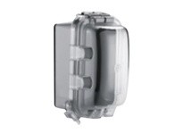 Cooper Eaton WIU-1WHX Whiteile-In-Use Cover 1G ExtraDuty Horiz White | YarinInd