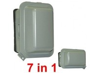 Orbit WIUM-1UD-W 1G METAL UNIV. WHILE-IN-USE COVER 3-1/2 Deep White | Durable Protection