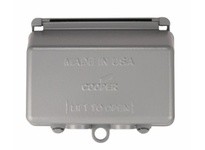 Cooper Eaton WIUMH-1X Cover Extra Duty In Use 1G DieCast Hor