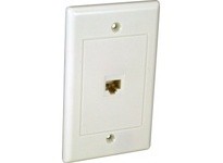 Orbit WJ-88-W DATA WALL JACK 1-8P8C WHITE | YarinInd