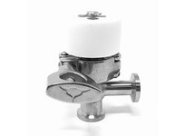 Flowtrend 124479 WM3000010 W30 Sample Valve 1/2" & 3/4" Clamp x 1/2" Clamp | YarinInd