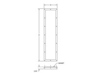 WIEGMANN WMOD7218EPT PLATEENDFLANGED72X18X2.50 | YarinInd