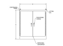 WIEGMANN WMOD847724 N-DISC2DRMODFS84X77X24 | YarinInd