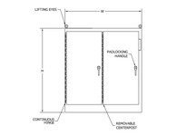 WIEGMANN WMOD84X7824U DISCU2DRMODFS84X78X24