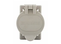 Cooper Eaton WP2 Cover 1G WP Inlet/Outlet Nylon 2.25" D Gray | Durable Industrial Cover