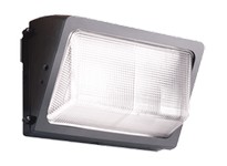 RAB WP2H150PSQ WallPack 150W MH PSQT HPF Glass Lens Pulse Start+Lamp Bronze