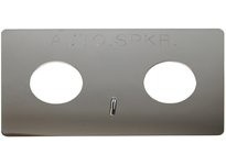 Dixon WP2HAS-C Wall Plate for Double Clapper Siamese Assembly | YarinInd