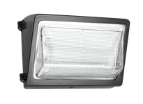 RAB WP2LED37N/PCS2 WallPack 37W Neutral LED 277V PCS W/ Glass Lens Bronze