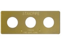 DIXON WP3HSP-P 3 HOLE HORIZ WALL PLT Standpipe 3.625" DIAM | YarinInd