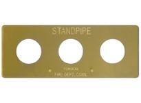 DIXON WP3HV-ASSP-P 3 HOLE 4-1/4" 3-WAY WALL PLATE | YarinInd